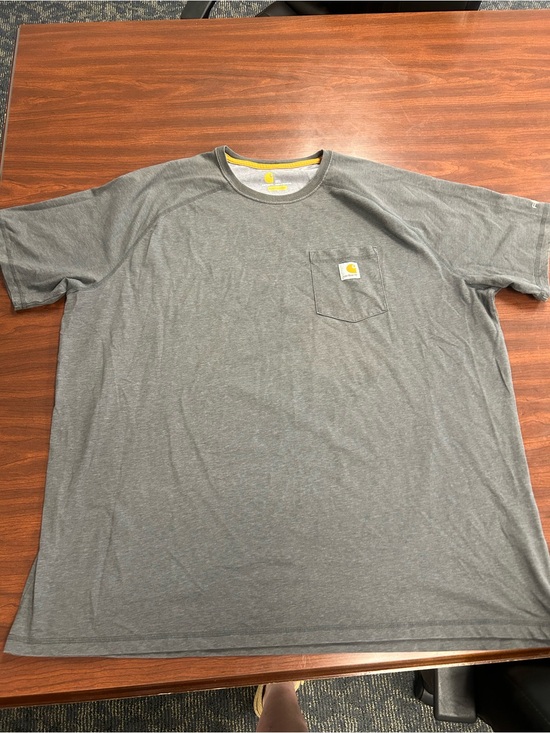 Carhartt Other - Carhartt Force Size 3XL Dark Gray Relaxed Fit Pocket Short Sleeve T Shirt